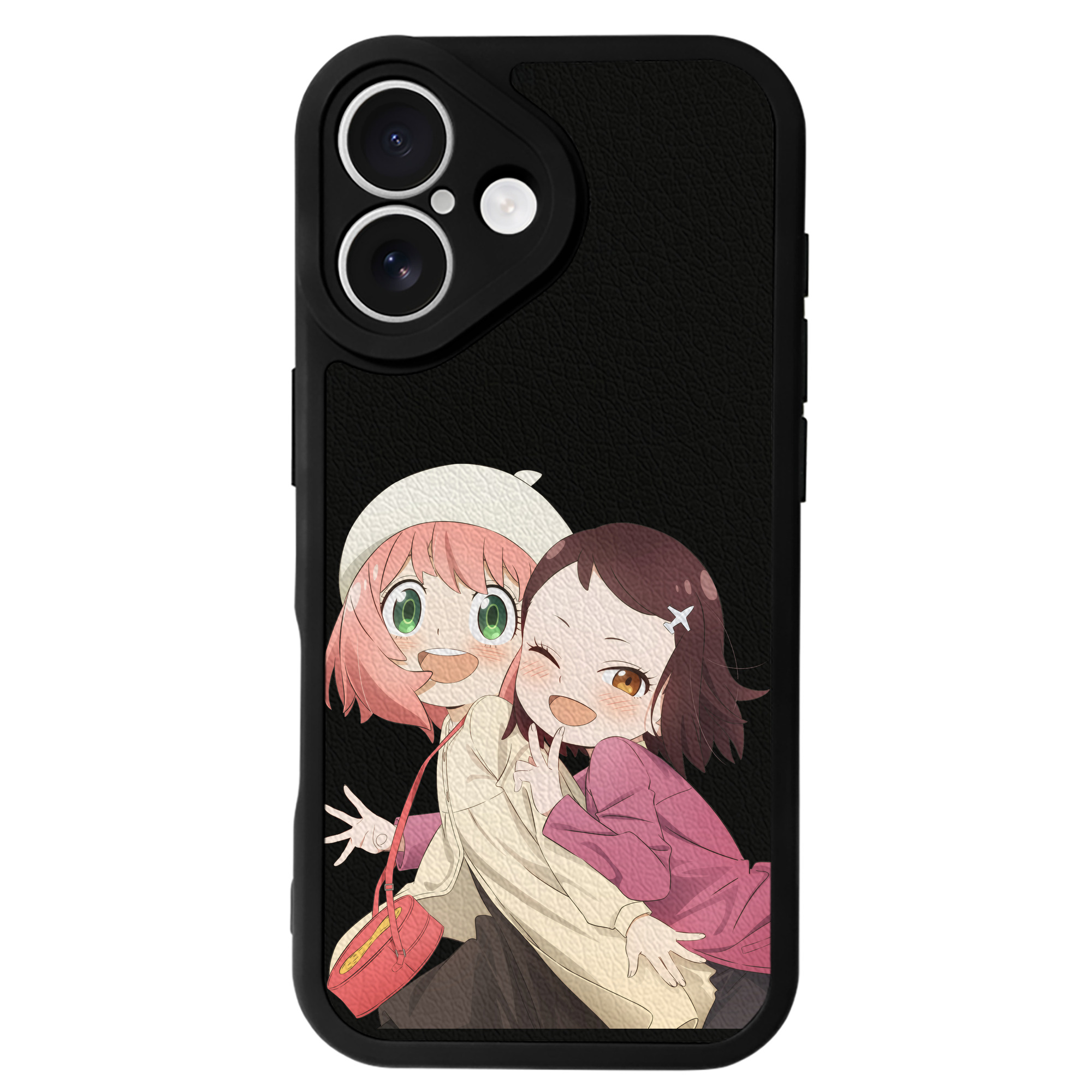 （画像用） SPY×FAMILY间谍家家酒 【iPhone 16シリーズ対応】シリコンスマホケース（レザー調） 材質：シリコン